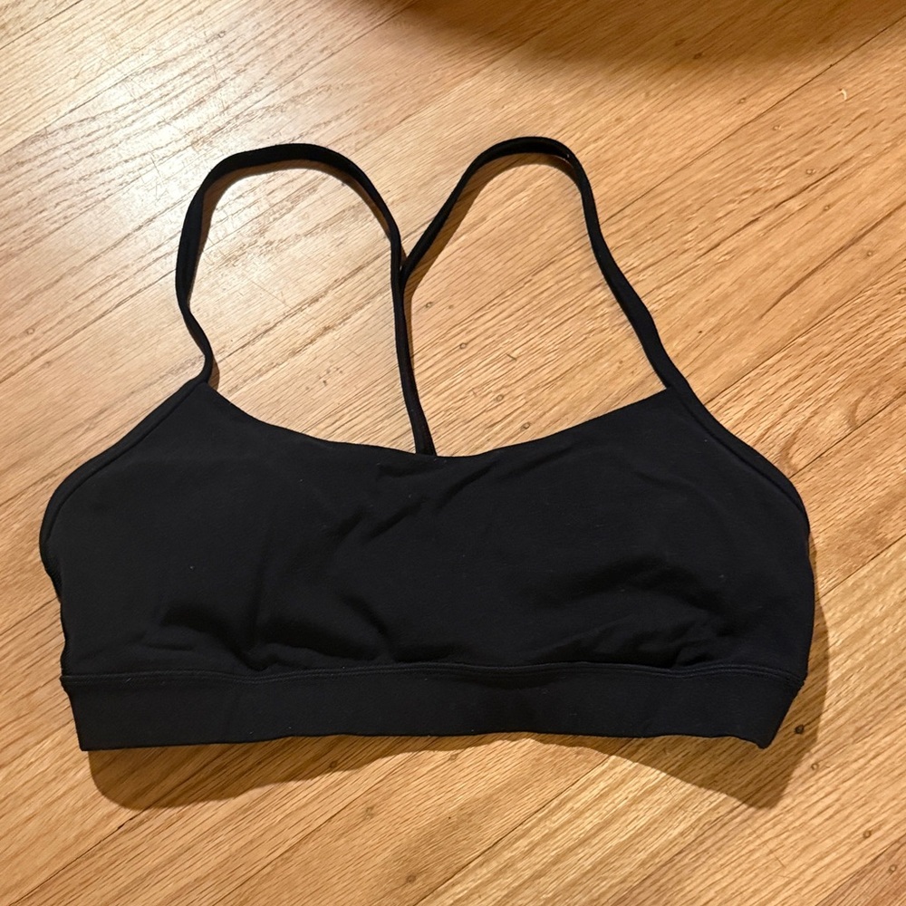 lululemon athletica Black Minimalist Sports Bralette
